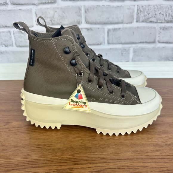 ⭐Converse Run Star Hike Hi Platform Weatherized Sz 5.5 Mens Shoes Brown A10049C⭐ - Picture 1 of 11